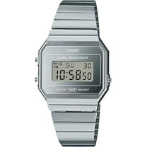 Casio Vintage Retro Modern Silver Watch A700WEV-7AVT