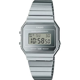 Casio Unisex 21mm Vintage Stainless Steel Silver Wristwatch