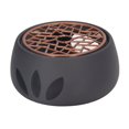 thumbnail image 3 of Retro Tea Warmer, Ceramic Tea Warmer Stand with Tealight Candle Holder for Heatproof Dish Warming Use, 3 of 7