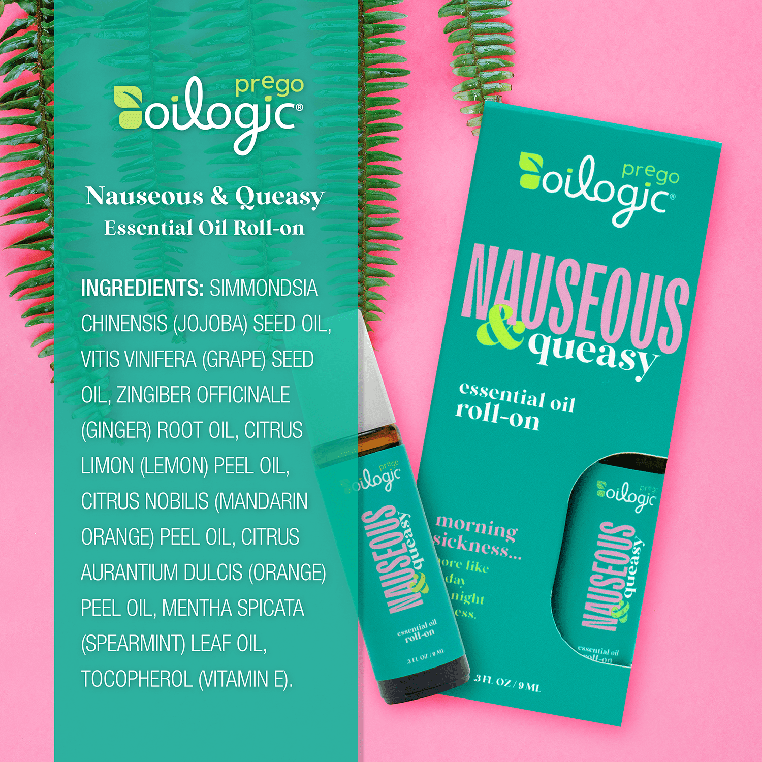 Oilogic Prego Nausea Essential Oil Roll-on, 1 Count