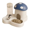 thumbnail image 2 of Cottage Style Pet Feeder Water Dispenser Food Storage Sealed Auto Refill for Cats Dogs Small Pets Indoor Feeding Station Cute Decor, 2 of 7