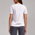 thumbnail image 7 of Resivox Womens Scrubs Plus Size Nursing Uniforms Stretchy V Neck Scrub Shirts Basic Scrubs Medical Uniforms with Pockets White XL, 7 of 7