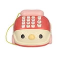 thumbnail image 2 of Simulated Landline Toy, Cute Soft Light 2 Modes Baby Telephone Toy Smart  For Early Education Pink, 2 of 8