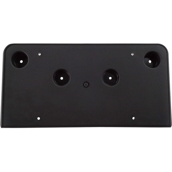 License Plate Bracket Compatible with 2016-2017 Chevrolet Equinox Front Textured Black