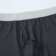 thumbnail image 3 of ZAIGGUT Men's Boxer Briefs Long - Leg Nylon Bulge Pouch Breathable Comfortable 3Pack Multi01 2XL, 3 of 6