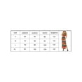 thumbnail image 5 of Franhais Female Long Dress, Stripe/ Floral Print U-Neck Sleeveless One-Piece Summer Outfit for Ladies, S/M/L/XL, 5 of 5