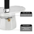 thumbnail image 4 of 100ml Aluminum Alloy Double Head Coffee Pot, DIY Mini Italian Double Head Stovetop Coffee Maker for Home Cafe, Dual Tube Design, Portable, Traditional Italian Coffee Making Method, 4 of 7