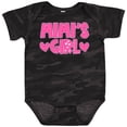 thumbnail image 3 of Inktastic Mimi's Girl Pink with Hearts Girls Baby Bodysuit, 3 of 5