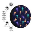 thumbnail image 5 of Easygdp Sea Jellyfish Wheel Sun Guard, Spare Tire Cover,Universal Trailer Suv Truck Camper Travel,Easy To Install And Remove -17 Inch, 5 of 9