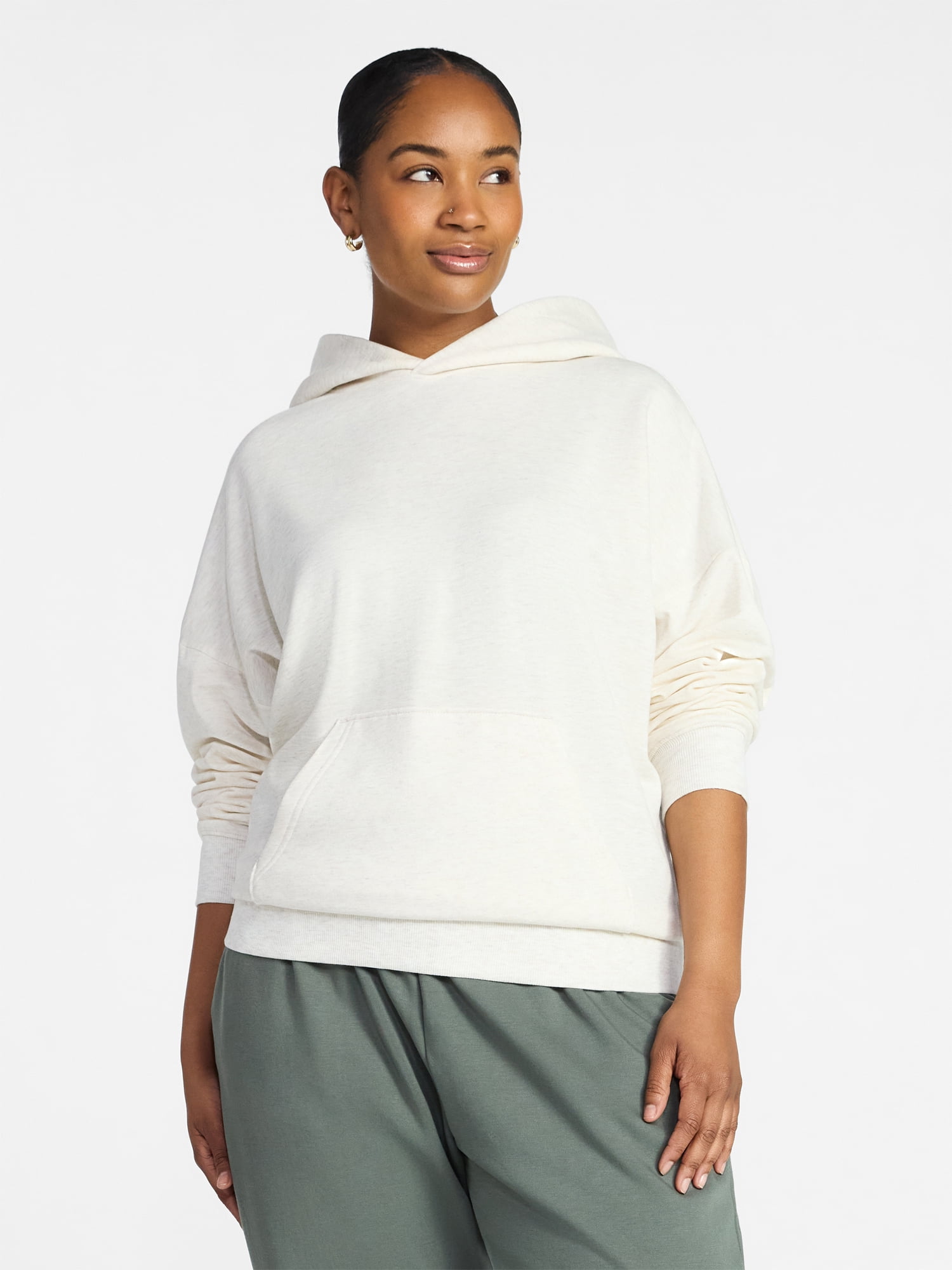 Athletic Works Women's and Women's Plus Super Soft Hoodie, Sizes XS-4X