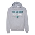 thumbnail image 2 of Wild Bobby City of Philadelphia PHI American Football Gridiron Sports Unisex Graphic Hoodie Sweatshirt, Heather Grey, Medium, 2 of 5