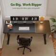thumbnail image 4 of Electric Standing Desk,  Height Adjustable Desk, Sit Stand up for Work Office Home, Ergonomic Rising Computer Table with Memory Preset, 4 of 7