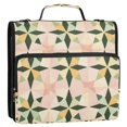 thumbnail image 5 of FORMRS Zipper Binder with Shoulder Strap 2-inch Ring 500 Sheet Capacity File Bag, Retro Black Stars, 5 of 5