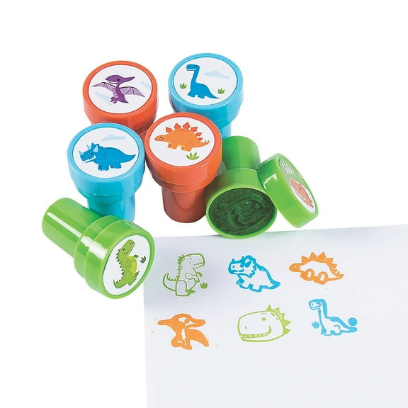 Trendy Dinosaur Stamper - Stationery - 24 Pieces