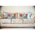 thumbnail image 2 of Betsy Drake Interiors Dragonfly & Red Flower Large Indoor/Outdoor Pillow 16x20, 2 of 3