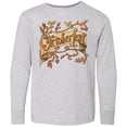 thumbnail image 3 of Inktastic Oktoberfest Banner with Orange Autumn Leaves Long Sleeve Youth T-Shirt, 3 of 5