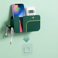 thumbnail image 5 of Multifunction No Punching Whale Storage Rack Wall Mounted Storage Box Remote Control Storage Case Mobile Phone Charging Stand, 5 of 5