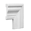 TrimQuick CNRCLP1 White Corner Clip for TQ356W Vinyl Window Casing