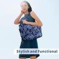 thumbnail image 3 of Bolsa acolchada con diseño superior, ligera para mujer, capacidad de 20 litros, 3 of 8