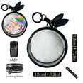 thumbnail image 2 of Boreal Craft Fabric for Organization Figurine Presentation Bag Doll Presentation Bag Figurine Keychain Pouch Transparent Holder Protector | Doll Carrying Display Container Portable Small Doll, 2 of 5