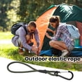 thumbnail image 4 of Outdoor Climbing Rope Heavy-duty Strap Strong Elastic Rope Lightweight Portable Widely Used Multifunctional Bungee Cord Camping Accessories Carabiner, 4 of 8