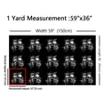 thumbnail image 3 of Castle Fairy Gothic Skull Fabric by the Yard 1 Yard for Teens,Chic Flower Home Decor Fabric by the Yard,Happy Halloween Room Decor Fabric by the Yard,Super Cozy Room Decor, 3 of 6
