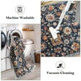 thumbnail image 5 of Black Floral Runner Rug 2x8ft - Boho Rug Pet Friendly Washable Kitchen Rugs - Ideal for Hallway, Entryway, Living Room, 5 of 7