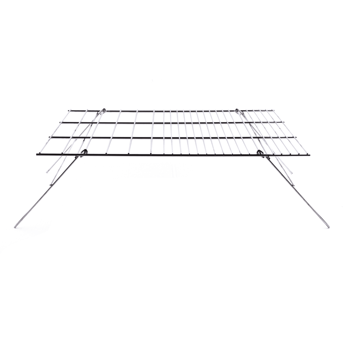 Coghlan's Medium Nickel-Plated Folding Steel Camp Grill - Lightweight Portable Grate for Camping Backpacking