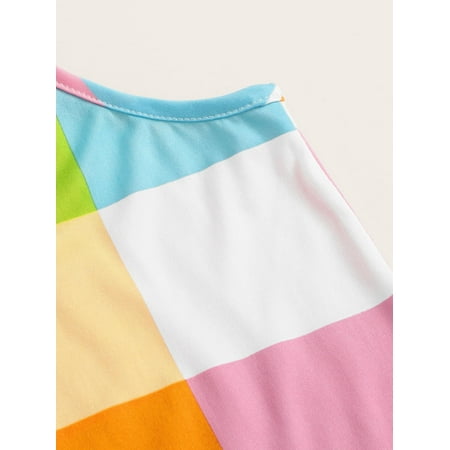

Womens Pajama Sets Short Sets Sleeveless Sleepwear Multicolor L