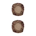 thumbnail image 2 of Guardoinrt Housse de Chaise Pivotante Douce et Respirante Expérience d'Assise Housse de Coussin Rouge Brique 2Set, 2 of 6