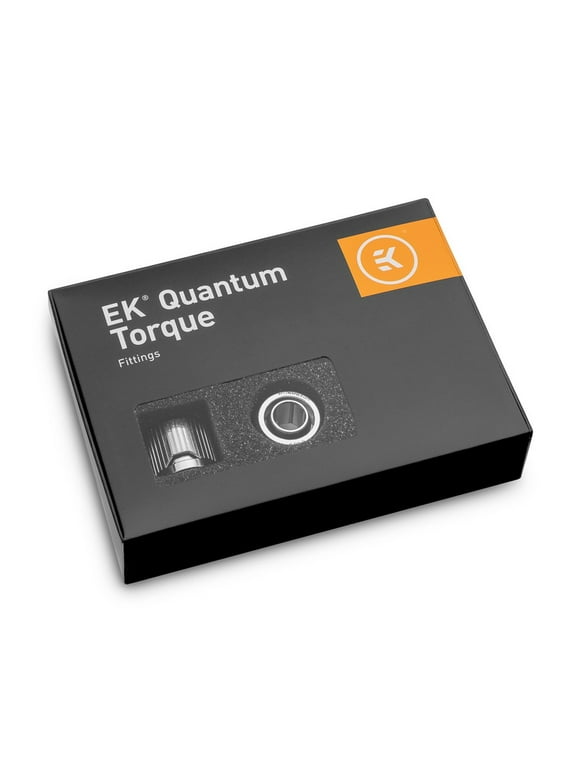 EK-Quantum Torque STC 10/13mm Compression Fitting 6 Pack - Black