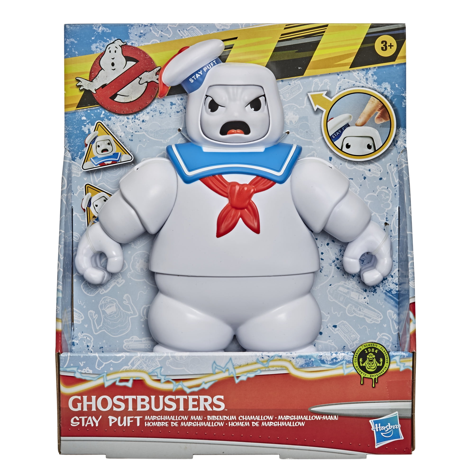 Ghostbusters Stay Puft Marshmallow Man Fright Ghost 5" Hasbro Action Figure 