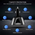 thumbnail image 4 of OUYAWEI Universal 12V-24V Car Splitter Cigarette Lighter Socket Power Adapter 3.1A Dual Usb Car Charger 120W Output with Voltage Display, 4 of 8