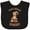 AB-Black, variant on Inktastic Nuts About Daddy Boys or Girls Baby Bib