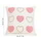 thumbnail image 3 of Funda de almohada de terciopelo estilo escandinavo con bordado de corazón y capitoné | Funda de cojín decorativa tridimensional | Cojín suave de poliéster para sofá, cama o decoración del hogar, 3 of 6