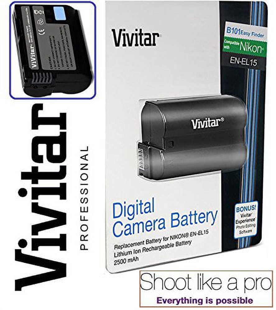 Hi-Capacity EN-EL15 Li-Ion Battery For Nikon D810 D800 D800E D750