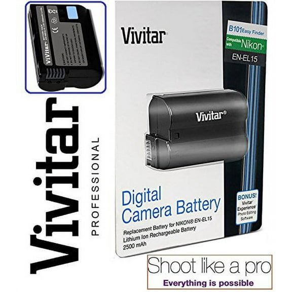 Super Hi-Capacity EN-EL15 Li-Ion Battery For Nikon D7500 D500
