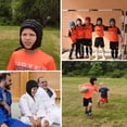 thumbnail image 5 of Casco protector de cabeza Surlim Rugby Soccer Scrum para niños, negro, 5 of 5