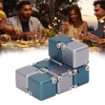 thumbnail image 4 of Sensory Handheld Flip Blocks, Anxiety Stress Hand Held Blocks Fingertip  For OCD Blue Gray,Black Silver, 4 of 8