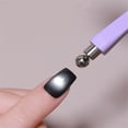 thumbnail image 3 of 8 in 1 Nail Magnet Tool for Cat Eye Gel Polish Strong Magnetic Wand Multifunctional Fancy Design Manicure Accessory for Home Salon Use Purple, 3 of 7