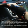 thumbnail image 6 of Velpeau Thumb Support Brace - CMC Joint Thumb Spica Splint for Pain Relief, Arthritis, Tendonitis, Sprains, Strains, Carpal Tunnel Wrist Strap(Medium), 6 of 14