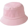 thumbnail image 5 of CoCopeaunts Summer Bucket Hat for Women Spring Summer Outdoor Sunscreen Bucket Caps Simple Solid Color Men Fisherman Hat, 5 of 8