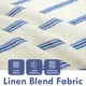 thumbnail image 2 of Cortinas DriftAway, mezcla de lino, rayas verticales, azul marino, 213 cm, 2 of 8