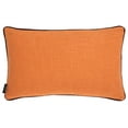 thumbnail image 2 of Safavieh Dani 12" x 20" Transitional Cotton Decorative Pillows, Rust/Brown, 2 of 4