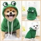 thumbnail image 5 of Ropa con capucha para mascotas Suéter para perros - Sudadera con capucha para perros Ropa para perros y gatos Ropa cálida y linda Suéter de lana Suéter para perros Chaqueta de algodón Camisa, 5 of 5