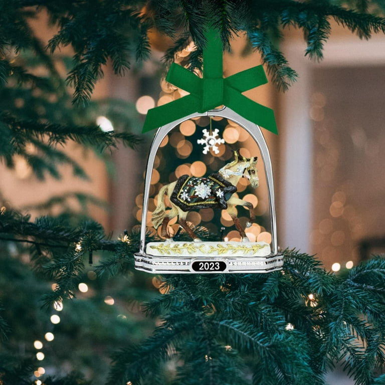 b BREYER 馬のクリスマスオーナメント b BREYER 馬のクリスマスオーナメント Après Ski | Stirrup Ornament