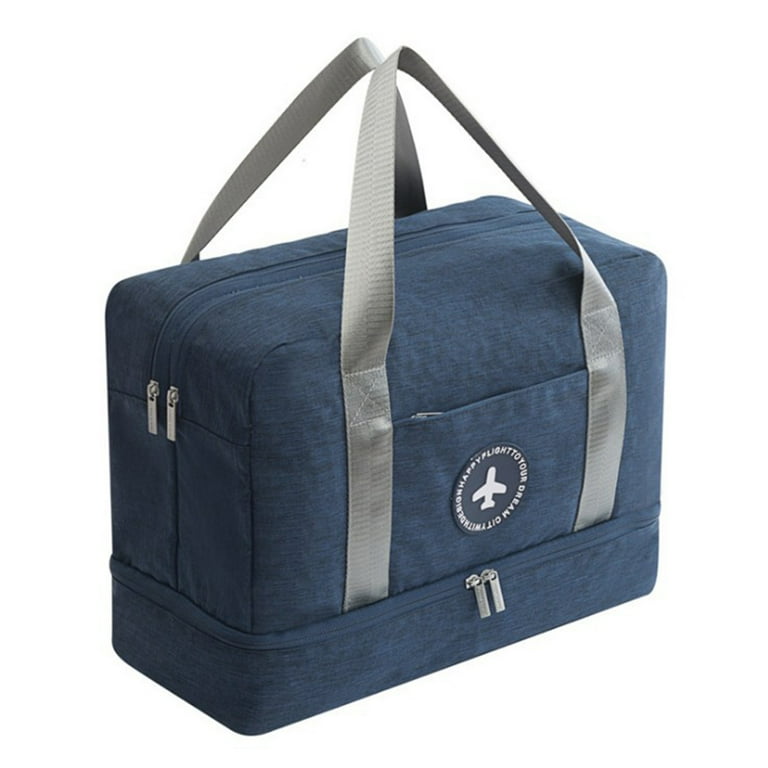 Tssuoun Waterproof Travel Bag Clothing Storage Sports Gym Bag Wet