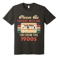 thumbnail image 6 of FLAGWIX Gifts For Men - Please Be Patient With Me I'm From The 1900s, Dad, Grandpa Gifts - Men's Basic Letter Print Crew Neck Tee, Summer Clothes, Men's T-shirts, Menswear, 6 of 6
