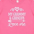thumbnail image 4 of Inktastic Grammy and Grandpa Love Me Girls Granddaughter Girls Baby T-Shirt, 4 of 5