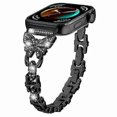 thumbnail image 2 of Compatible For Huawei Watch Fit 3 Rhinestone Decor Butterfly Design Watch Band Stainless Steel Wrist Strap, 2 of 5